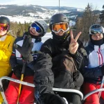 friends-ski-lift