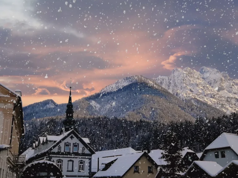 Snowy Kranjska Gora