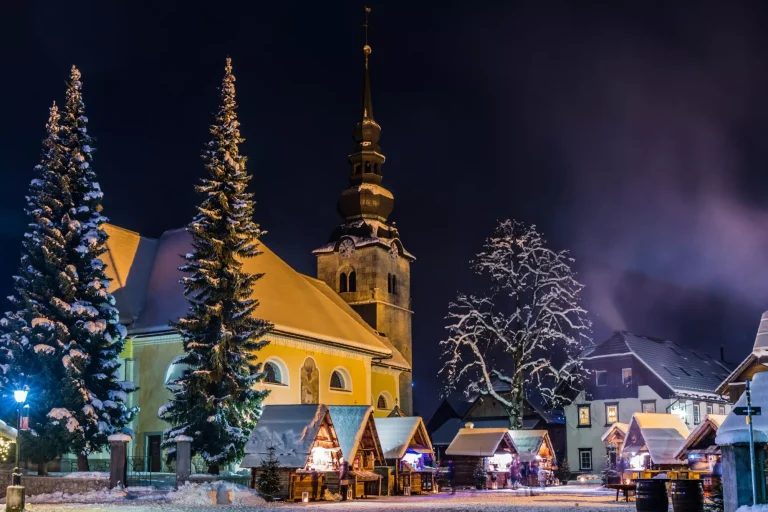 Kranjska Gora in winter