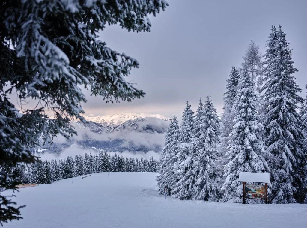 Cerkno ski resort in the morning