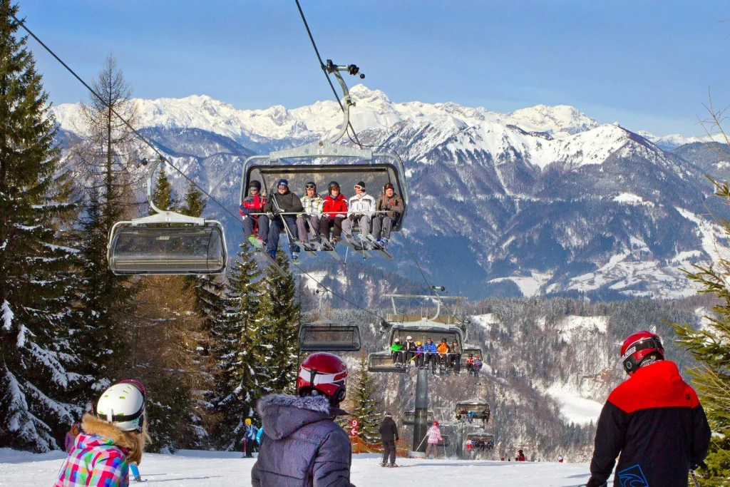 Cerkno ski lift