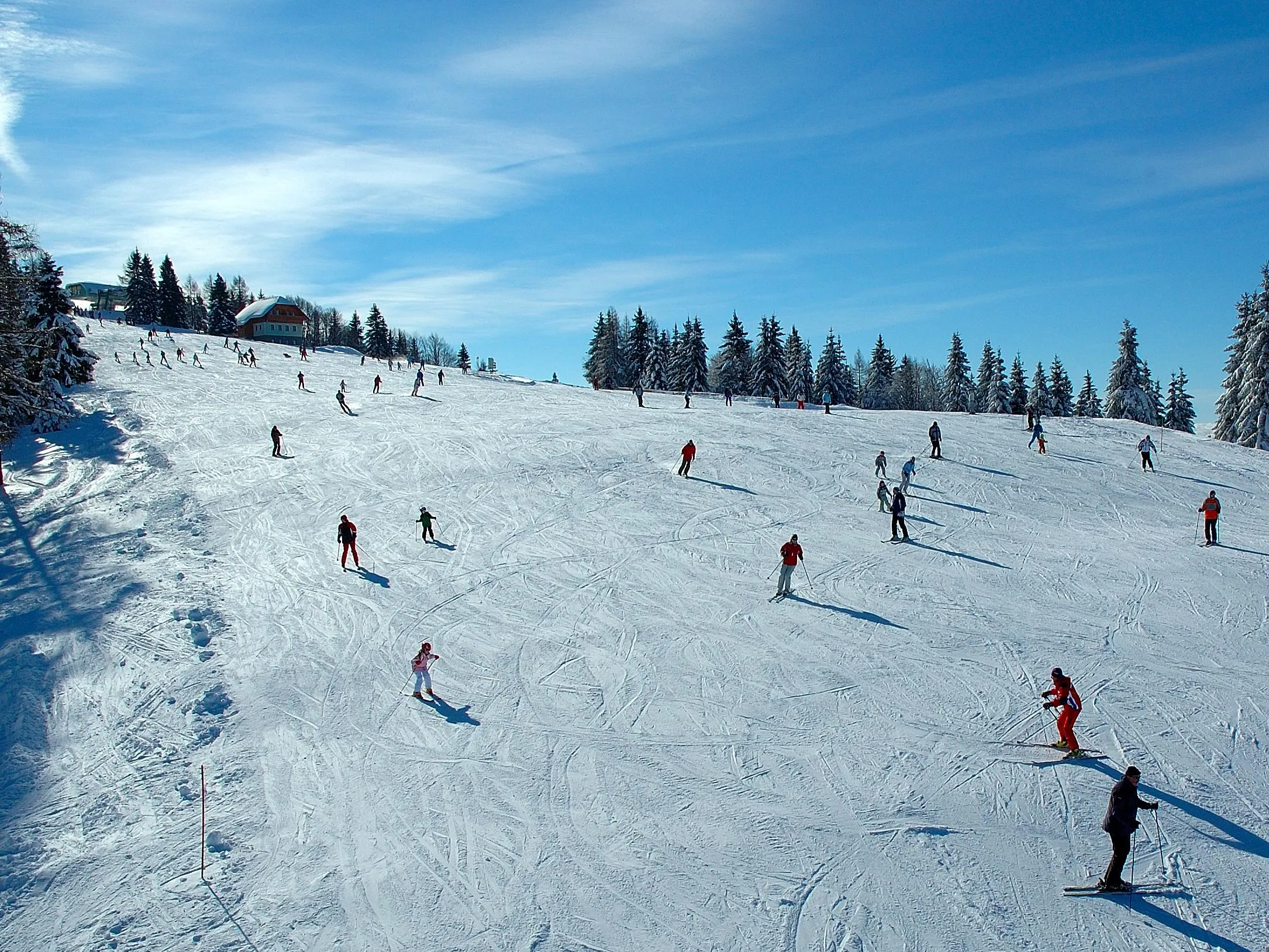 Cerkno ski resort snow fun
