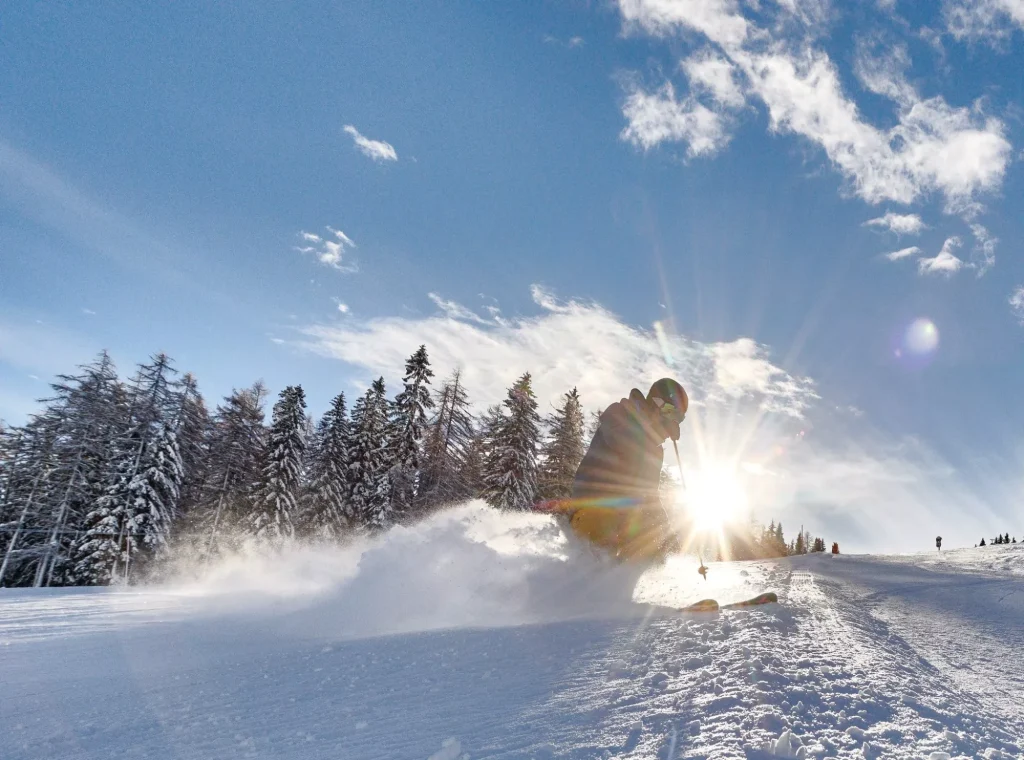 Cerkno skier