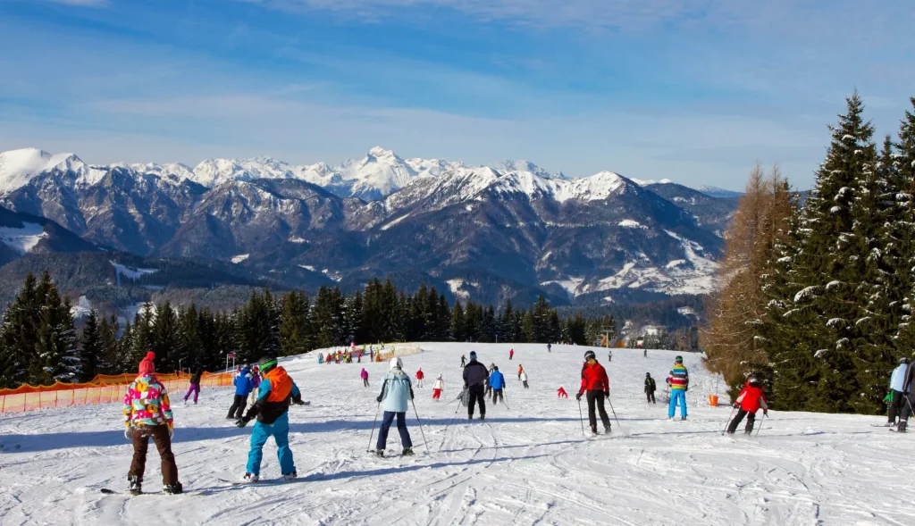 Pista da sci facile Cerkno