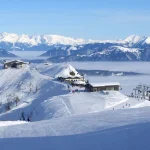 Nassfeld ski resort view