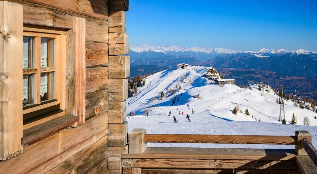 Nassfeld ski resort restaurant