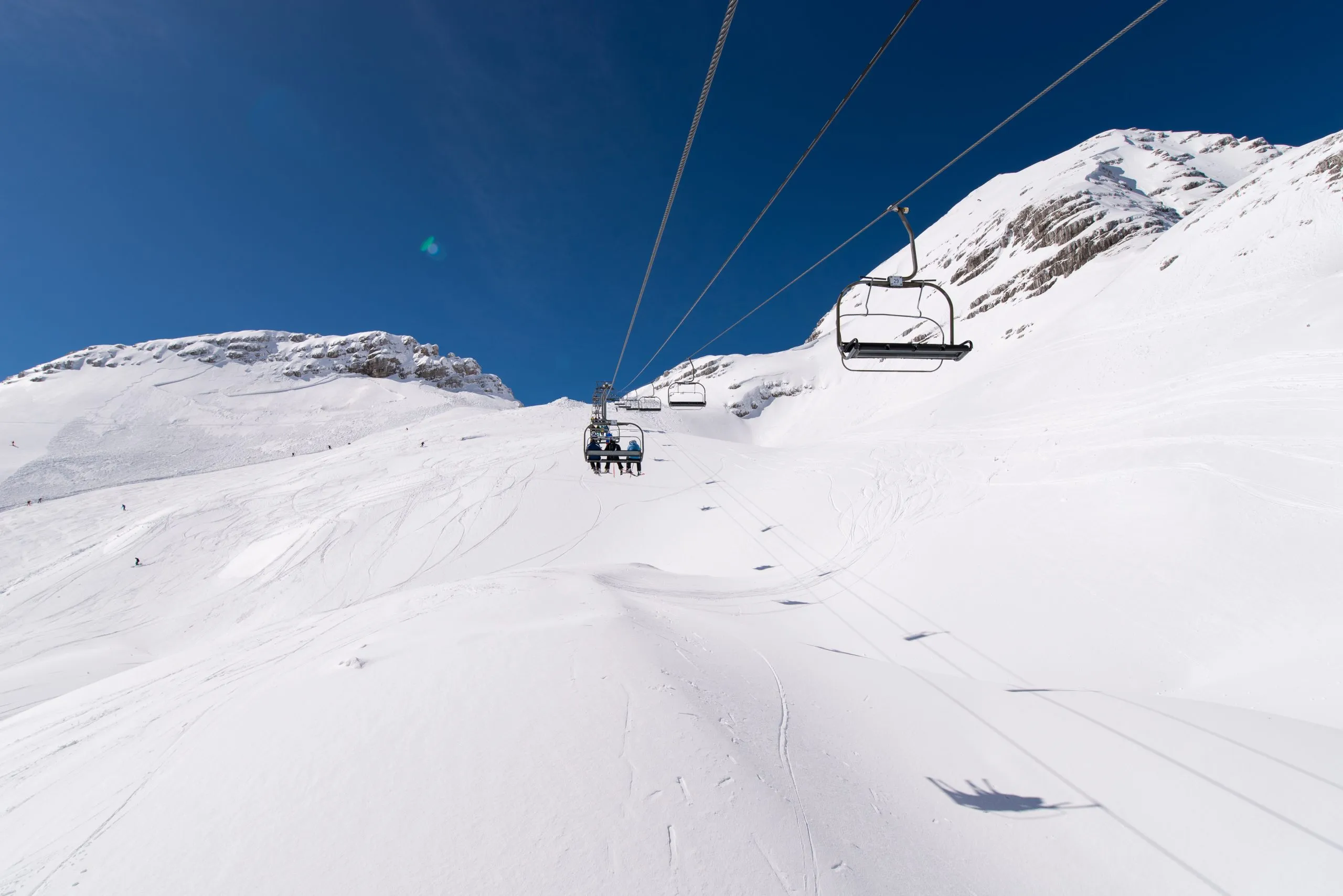 Kanin ski resort ski lift