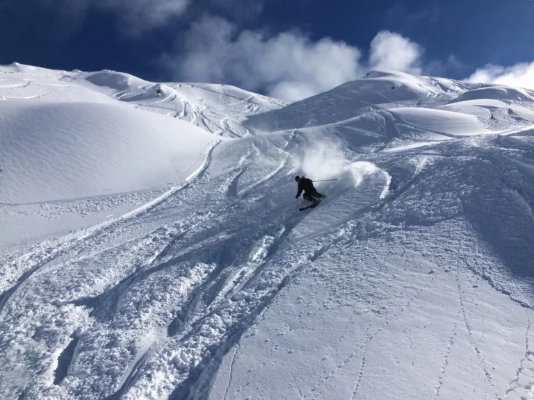 Vogel ski resort freeride